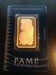 Pamp Suisse Lady Fortuna Gold Bar 1 Oz.  9999 Pure Gold photo 1