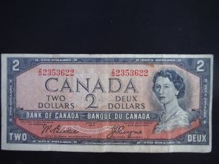 3 Two Dollar Bills 1937 & 1974 & 1954 All For One Bid 3 $2 Bills photo