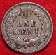 1894 Philadelphia Copper Indian Head Cent Small Cents photo 1