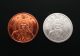 1 Silver & 1 Copper Lakota Crazy Horse 1 Oz.  999 Fine Rare Aocs Rare 2012 Silver photo 1