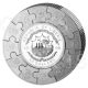 Liberia 2008 100$ Apostle Thaler Puzzle 1 Kilo Proof Silver Coin Africa photo 1