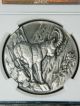 2014 Niue $2 Swiss Wildlife Capricorn - Alpine Ibex Silver Coin - Ngc Pf70 Matte Australia & Oceania photo 1