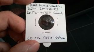 Roman Gaul Celtic Coin Santones Little Bronze Saintes photo