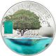 Cook Islands 2015 10$ Nano Life With Nano Chip In Green Proof Silver Coin Australia & Oceania photo 1