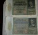 15 1922 10000 Mark (f) Series Germany Reichsbanknote Vampire Note And 5 1923 Europe photo 1