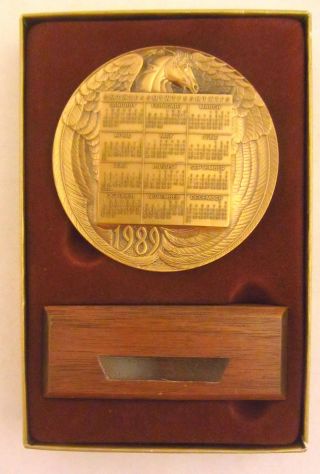 1989 Medallic Art Company Calendar 3 