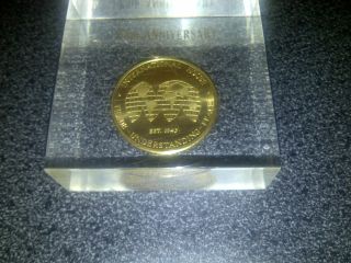 1968 Orleans 250th & International House 25th Anniversary Coin Token photo