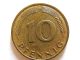 1983f German Ten (10) Pfennig Coin Germany photo 2