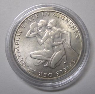 Germany,  Federal Republic,  10 Mark,  1972,  0.  625 Silver,  Munich Olympics photo
