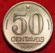 Uncirculated 1955 Brazil 50 Centavos Foreign Coin S/h South America photo 1