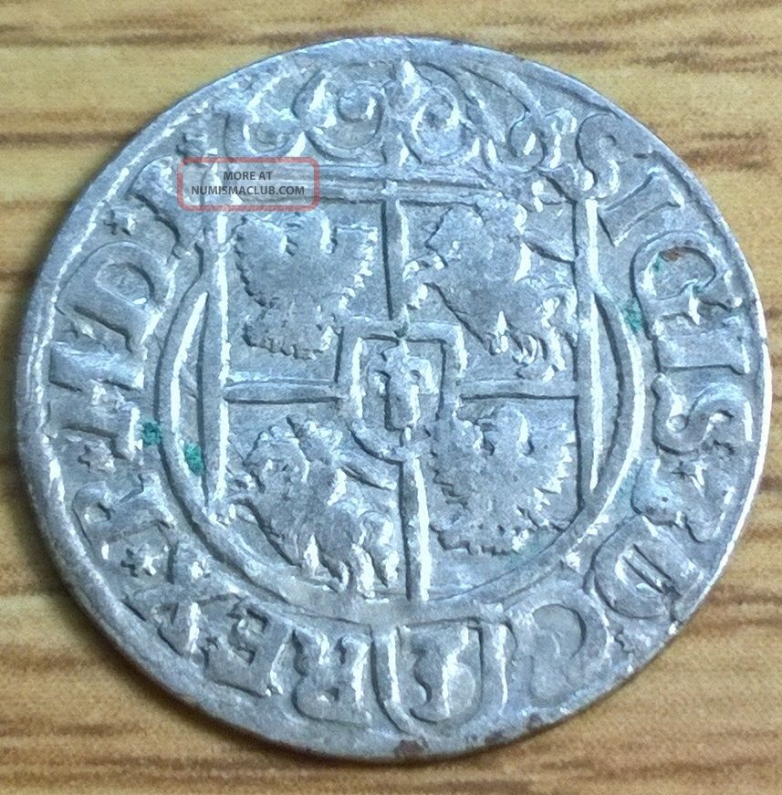 1620 ' S Silver 1/24 Thaler Rare Old Antique Renaissance Medieval Era Coin Coins: Medieval photo