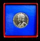 1937 George Vi & Queen Elizabeth Coronation Silver Medal Royal W/ Red Box Exonumia photo 4