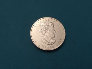 2011 1 1/2 Oz Fine Silver.  9999.  Canadian Polar Bear $8 Coin. photo