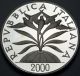 Italy 10.  000 Lire 2000r Proof - Silver - The Pace - 3305 猫 Italy, San Marino, Vatican photo 1