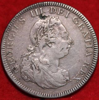 1804 Great Britain Bank Of England 5 Shilling/dollar Silver S/h photo