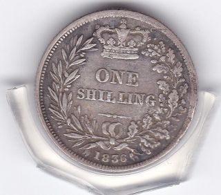 1836 King William Iv Sterling Silver Shilling British Coin photo