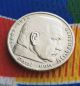 5 Mark German Silver Coin Ww2 1936 E Third Reich Swastika Reichsmark Germany photo 1