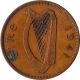 1941 Ireland 1 Penny Coin Hen With Chicks Wwii Km 11 Ireland photo 1