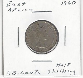 East Africa 50 Cents,  1960 photo