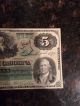 1872 $5 State Of South Carolina Columbia Note Obsolete Revenue Bond Scrip Unc Nr Stocks & Bonds, Scripophily photo 2