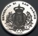 San Marino 1000 Lire 1994r Proof - Silver - 1994 Olympics - 145 猫 Italy, San Marino, Vatican photo 1