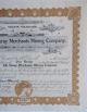 Antique 1902 Ouray Merchants Mining Company Stock Certificate,  Ouray,  Colorado Stocks & Bonds, Scripophily photo 1