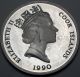 Cook Islands 10 Dollars 1990 Proof - Silver - Discovery Of America - 471 猫 Australia & Oceania photo 1