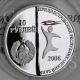 Transnistria 2008 10r Table Tennis Beijing Olympic Games Proof - Like Silver Coin Europe photo 1