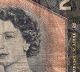 Canada $2 Dollars Devil’s Face Hairdo L.  1954 P - 67b Queen Elizabeth Ii / Qeii Canada photo 2