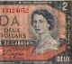 Canada $2 Dollars Devil’s Face Hairdo L.  1954 P - 67b Queen Elizabeth Ii / Qeii Canada photo 3