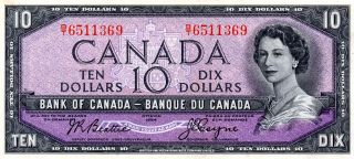 1954 Queens $10.  00 =crispy Au,  No Fold=face Value Bids = Real Auction==n R photo