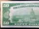 $50 Gold Seal Certificate Fifty Dollar Bill 1928 Woods Mellon Small Note (2246) Large Size Notes photo 6