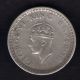 British India - 1944 - George Vi Lahore 1/2 Rupee Silver Coin Ex - Rare British photo 1