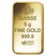 5 Gram Pamp Suisse Gold Bar - Lakshmi (in Assay).  9999 Fine Bars & Rounds photo 3