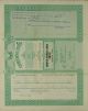 S968 Thompson Brothers Lumber Company Texas 1920s Stock Certificate Black Stocks & Bonds, Scripophily photo 1