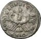 Probus 279ad Silvered Ancient Roman Coin Sol Sun God Horse Quadriga I24234 Coins: Ancient photo 1