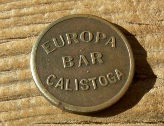 1900 Calistoga California Ca (hot Springs Town Napa Co) Rare 