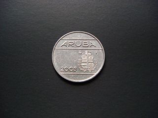 Aruba 10 Cents,  2003 Coin photo