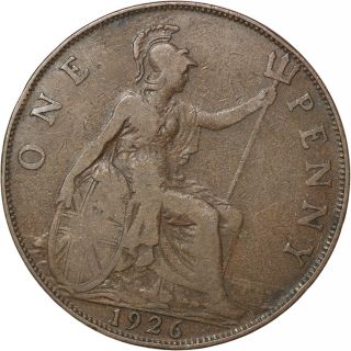 Great Britain Penny,  1926 photo