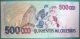 Brazil 500 000 500000 Cruzeiros Note,  P 236 C,  Issued 1993,  Signature 32 Paper Money: World photo 1