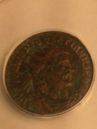 Roman Coin Ad 284 - 305 Diocletian Ae Antoninianus Vf20 photo