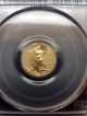 2009 Gold Eagle 1/10oz Pcgs Ms 70 First Strike Gold photo 2