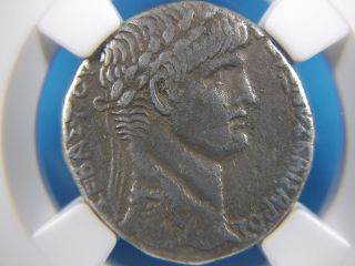 Silver Tetradrachm Of Roman Emperor Nero,  Antioch,  Ngc Ch Vf 3006 photo