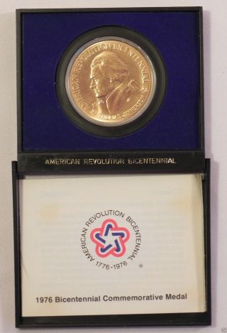 Thomas Jefferson - 1976 American Revolution Bicentennial Commemorative Medal photo
