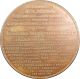 Rare 1889 Sadi Carnot Opening Of Universal Expo Bronze Medal By Alphee Dubois Exonumia photo 1