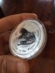 2010 Silver Lunar 2 Troy Ounce Tiger Rare Australia From Plastic Coins: World photo 2
