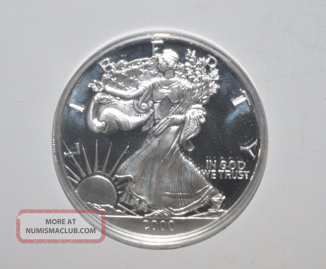 2000 Liberty American Eagle Half Troy Pound. 999 Silver ...