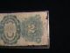 1891 Silver Certificate $2 William Windom Note Large Size Notes photo 5