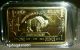 (qty1) 1 Oz Fine Gold Bullion Bar 100 Mills.  999 Pure 24k American Buffalo Bison Gold photo 2