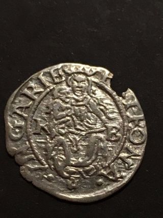 Hungarian Kingdom Silver Denar Ferdinand 1564 photo